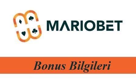 Mariobet Bonus bilgileri